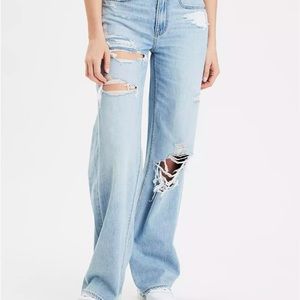 American Eagle Ripped Skater Jeans